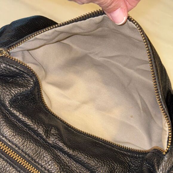 Valentina Bag Purse Handbag Leather Italian Pebbled Convertible Strap Shoulder - Picture 16 of 16